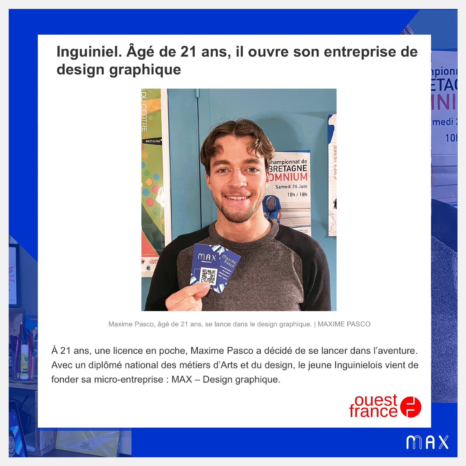 À la création de l'entreprise
