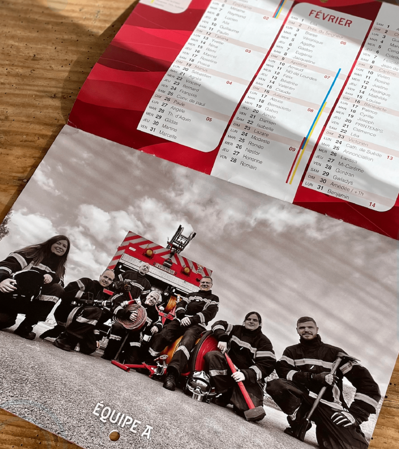 Calendrier pompiers